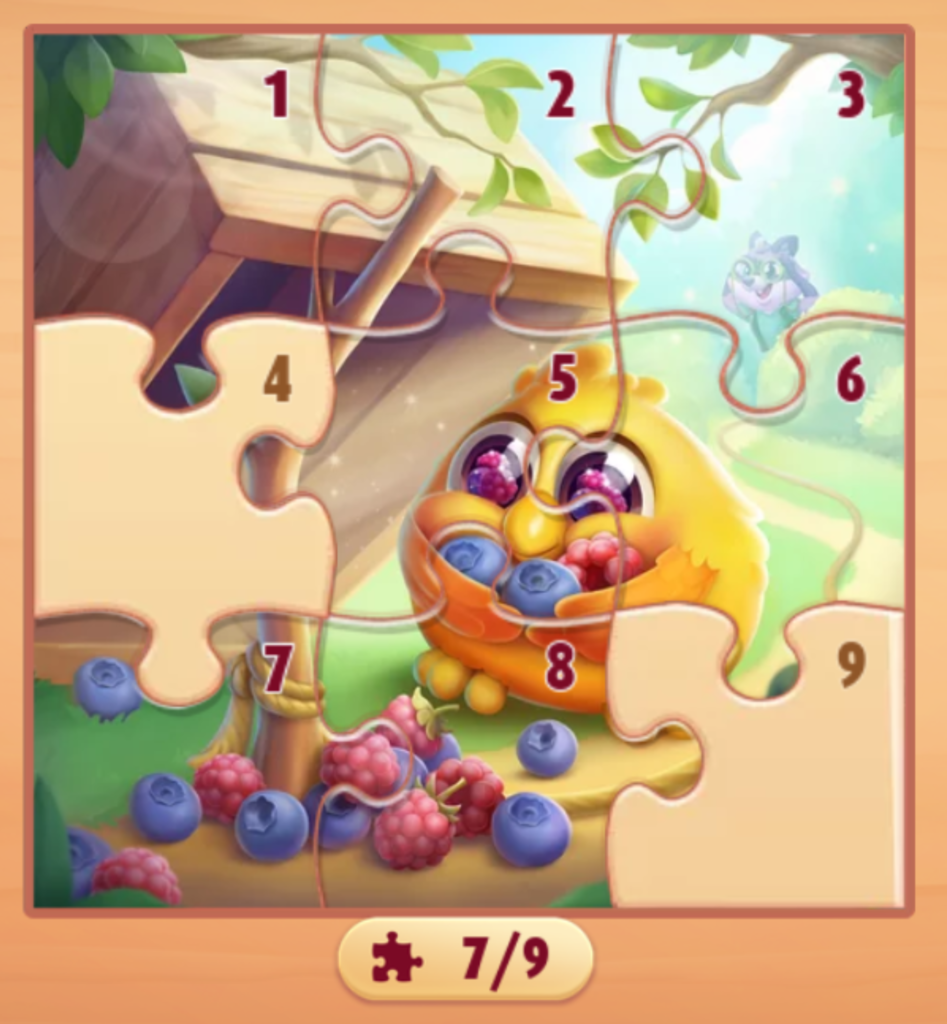 Puzzles in the Seasonal Bingo Rooms